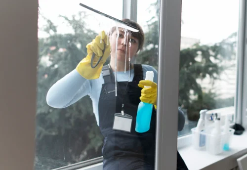 Nettoyage de vitres intérieures et extérieures à Lachy